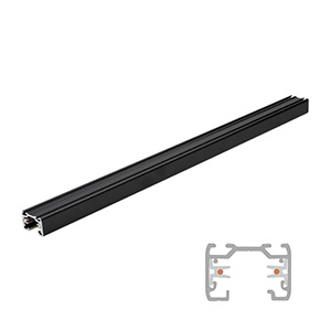 Nordic Global Base 1 Phase Aufbauschiene schwarz